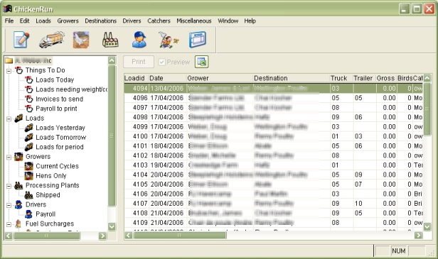Just one of our custom applications